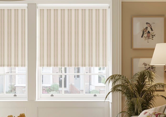 Noble Stripe, Moss - Twist&Fit Roller Blind - Image 3